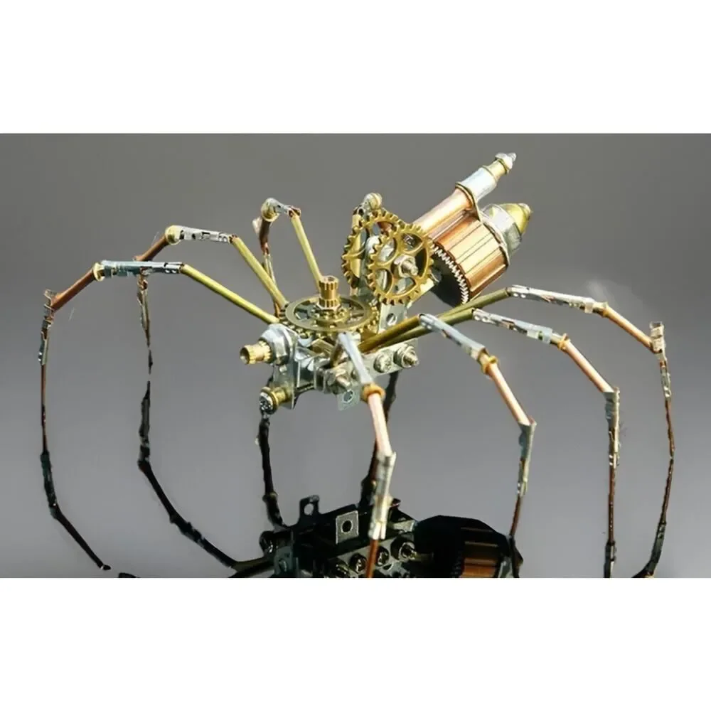 3D DIY Steampunk Insect Spider Puzzle Steampunk Model